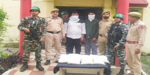 Peddlers in Rajouri nabbed with Rs 150 cr narcotics