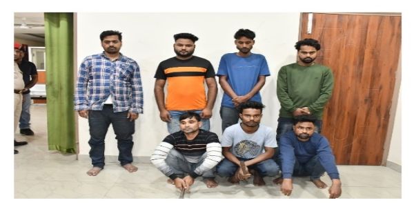 Seven dacoits arrested in Guwahati