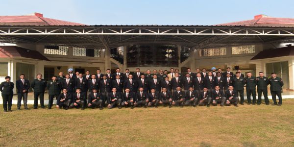 OfficerTrainee Cadets from Officers’ Training Academy, Gaya on orientation tour to Lucknow