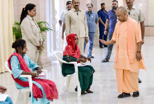 Janata Darshan organized at Gorakhnath Temple on Wednesday