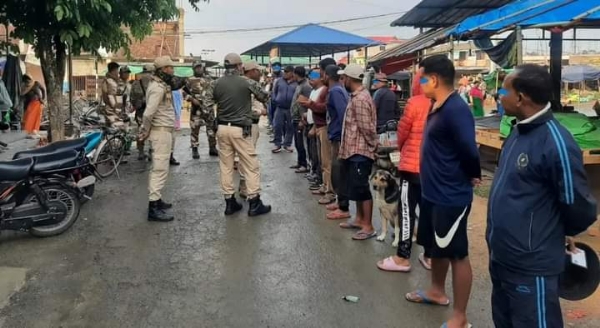 Manipur Police detained 78 persons 