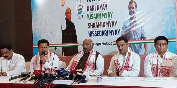 Congress is fighting to save democracy and constitution: Kharge