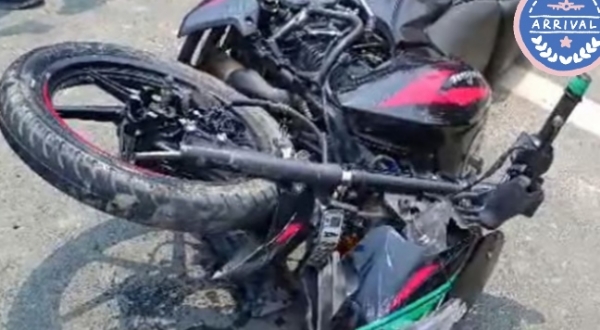 Biker dies in horrific road accident in Batadrava