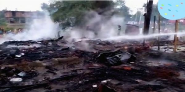 Many houses burnt to ashes in Nagaon fire
