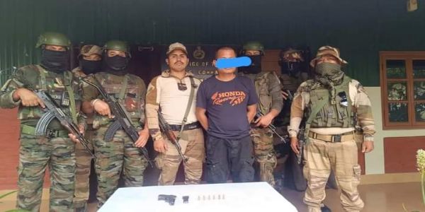 KCP (Noyon) militant arrested in Manipur
