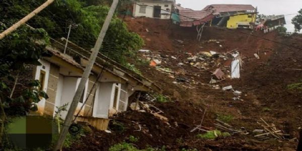 Landslide in Mizoram amid heavy rainfall