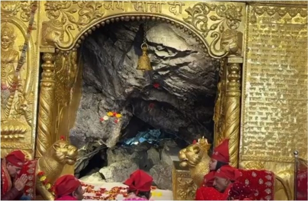 Natural Cave Of Mata Vaishno Devi Shrine In J&K Opened For Devotees