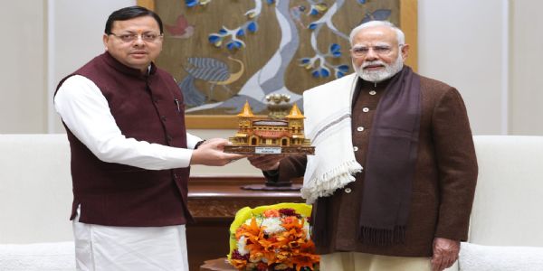 CM Pushkar Singh Dhami Invites PM Modi for National Games in Uttarakhand