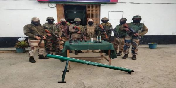 Huge cache of arms and ammuno recovered in Manipur