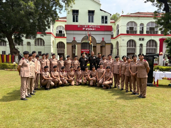 MH Prayagraj celebrates Military Nursing Service (MNS) centenary