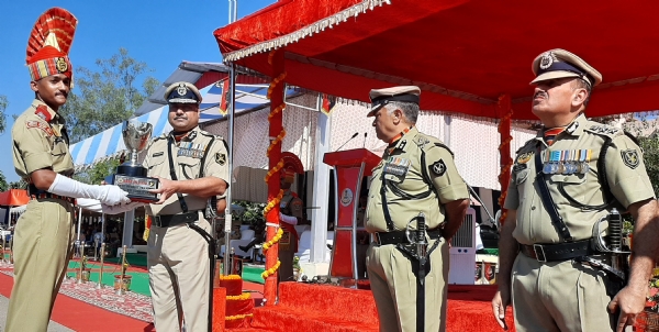 Attestation-cum-passing out parade of 621 recruit constable at STC BSF