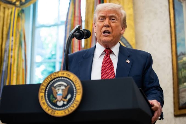 US President Donald Trump