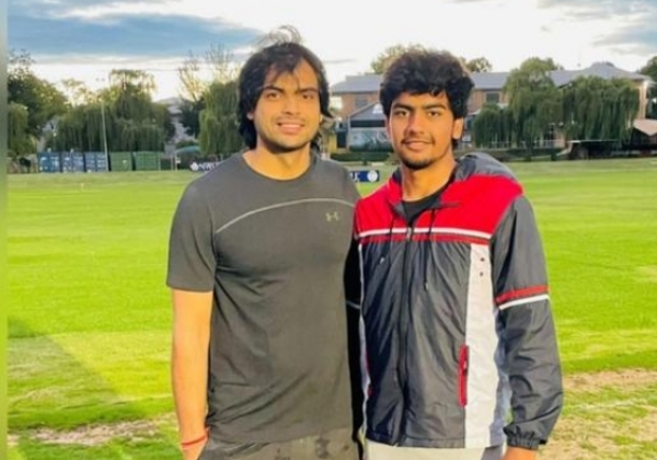Neeraj Chopra and Himanshu Jakhar (File Photo)