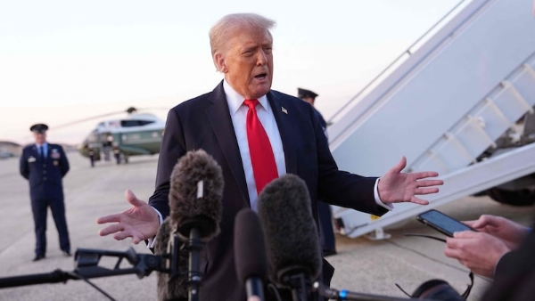 US President Donald Trump