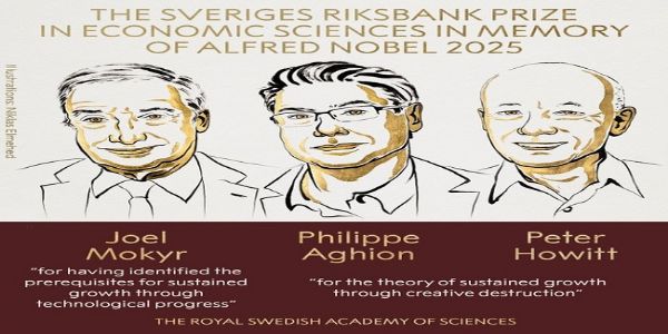 Mokyr, Aghion, and Howitt Awarded 2025 Nobel Prize in Economics for Work on Innovation and Growth