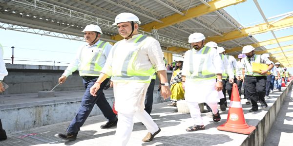 Mumbai-Ahmedabad High-Speed Rail Project Gains Momentum as Minister Inspects Bilimora Station