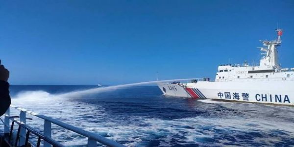 US slams China for ramming, water cannoning Philippine vessel near Thitu Island; backs Manila under treaty
