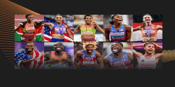 World Athletics Names 2025 Track Athlete of the Year Nominees; Fan Voting Open Until Oct 19