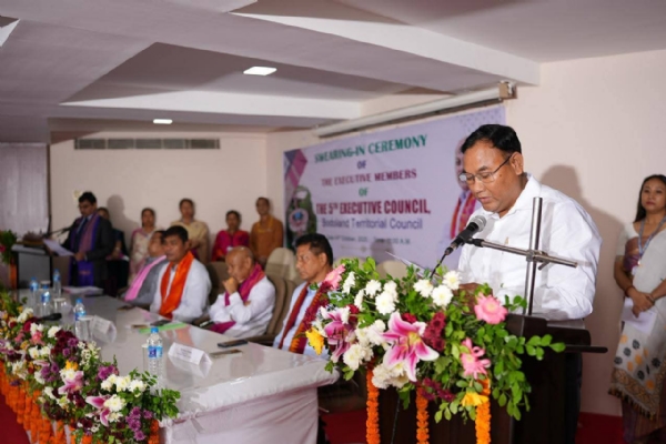 Twelve Executive Members are Taking Oath in  Bodoland