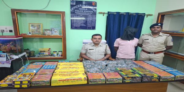 Ghola, Mohanpur & Titagarh: Police confiscate 82 kg firecrackers ahead of festivities