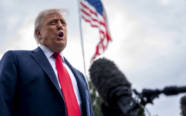 US President Donald Trump