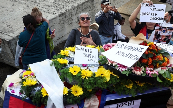 Israel Honors Slain Nepali Student Bipin Joshi Before Repatriation