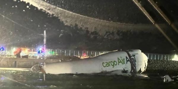 Two Dead as Dubai Cargo Plane Crashes at Hong Kong Airport
