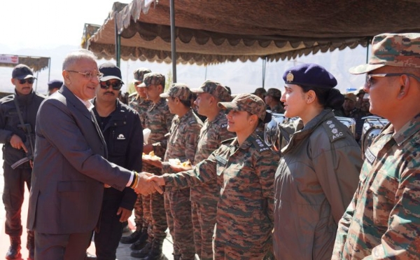 Ladakh LG Celebrates Diwali With Soldiers, Hails Their Contribution In Protecting Borders