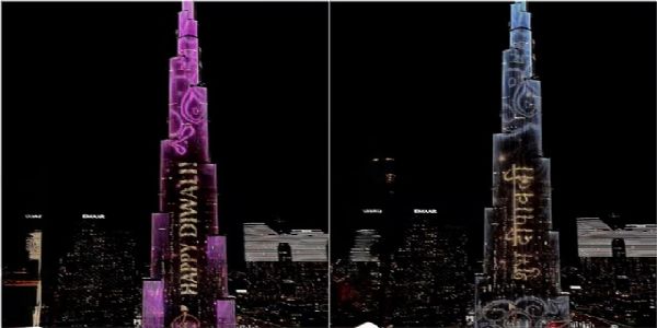 Dubai Embraces Diwali with Dazzling Burj Khalifa Display and Festive Fanfare