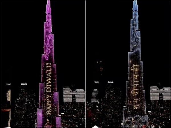 Dubai Embraces Diwali with Dazzling Burj Khalifa Display and Festive Fanfare