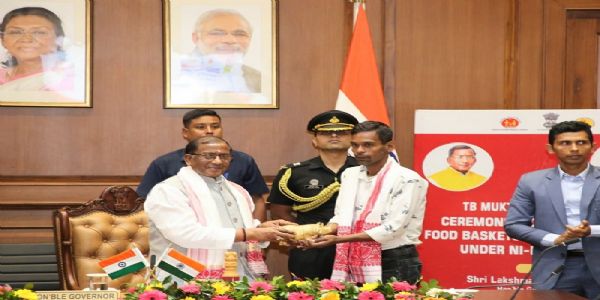 Governor Adopts 100 TB Patients under Ni-kshay Mitra Initiative