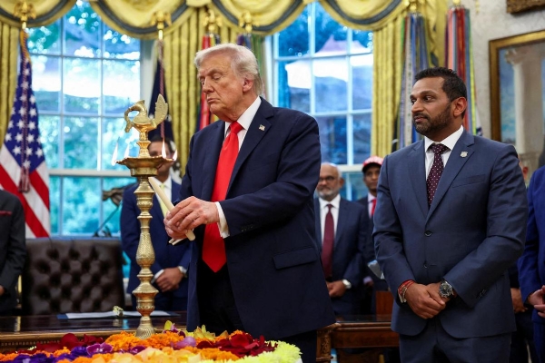 US President Donald Trump marks Diwali at White House US President Donald Trump marks Diwali at White House