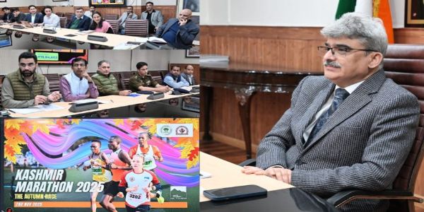 CS Atal Dulloo Reviews Arrangements For 2nd Edition Of Kashmir Marathon