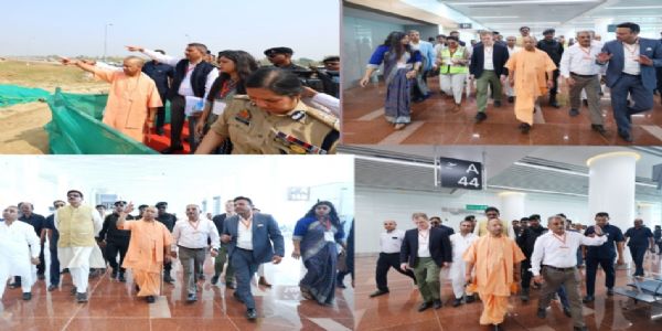 UPDATE: Quality, punctuality, and collaboration major considerations in Jewar airport construction: Yogi seeks quick inauguration
