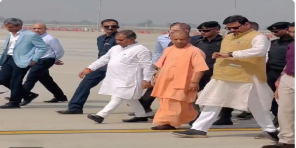 UP CM reviews ongoing construction at Jewar airport, asks officials to accelerate work pace