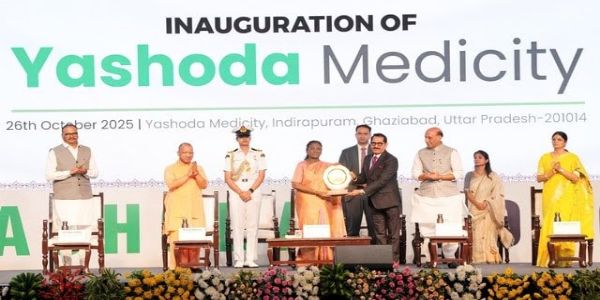 President Murmu Inaugurates Yashoda Medicity, Champions Collaborative Healthcare for a Healthy India