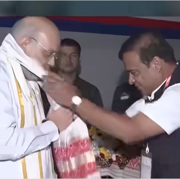 Image shared by Assam CM Dr Himanta Biswa Sarma.