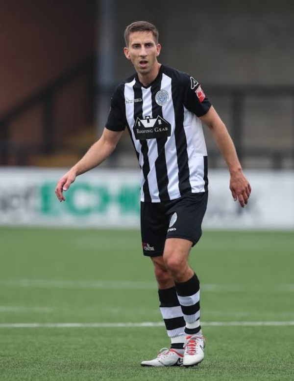 Dorchester Town player-coach Wes Fogden Dorchester Town player-coach Wes Fogden