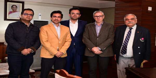 Rohan Jaitley, Mithun Manhas Meet J&K CM Omar Abdullah To Boost Cricket Infrastructure