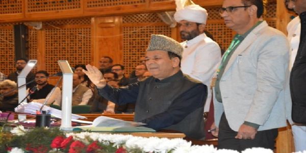 Speaker Asks MLAs Not To Put Up Questions Related To Departments Under LG