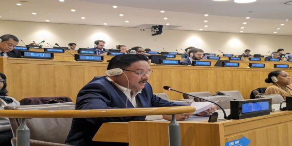 Dilip Saikia powerfully presents India’s stand on human rights in Myanmar at the United Nations