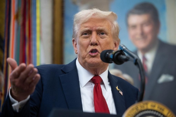 US President Donald Trump