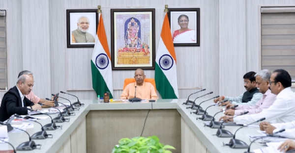 Chief Minister Yogi Adityanath, in a high-level meeting on Thursday Chief Minister Yogi Adityanath, in a high-level meeting on Thursday