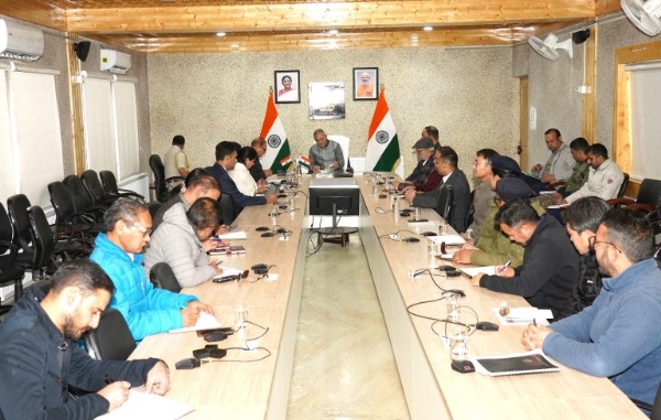 LG Kavinder Reviews Preparations For Ladakh UT Foundation Day, Rashtriya Ekta Diwas LG Kavinder Reviews Preparations For Ladakh UT Foundation Day, Rashtriya Ekta Diwas