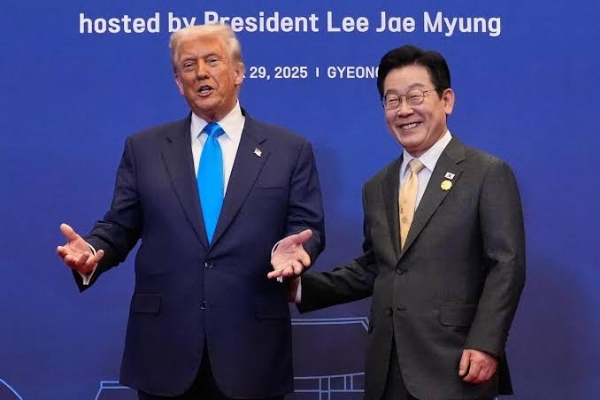 South Korean President Lee Jae Myung with United States President Donald Trump South Korean President Lee Jae Myung with United States President Donald Trump