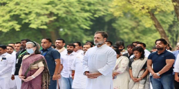 Indira Gandhi Remembered: Kharge, Sonia, and Rahul Lead Tributes at Shakti Sthal
