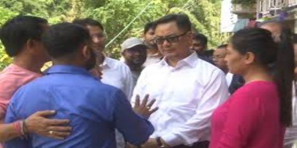 Rijiju reviews flood devastation in North Bengal, urges state to conduct disaster mapping