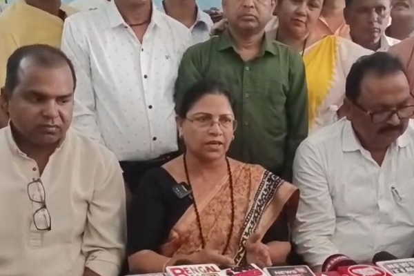 Mamata Bala Thakur addressing press