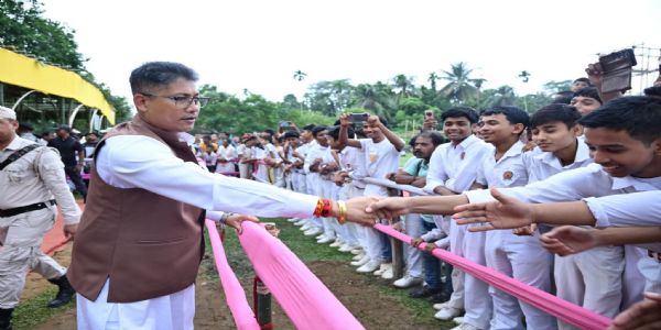 Assam CM inaugurates 168-year-old Tri-Annual Bhaona Mahotsav at Charai Bahai