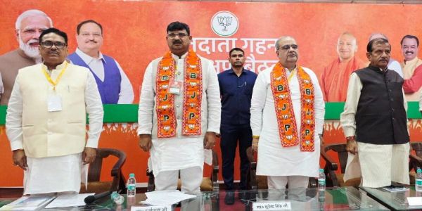 Bhupendra Chaudhary asks UP BJP workers to engage in voter revision campaign
